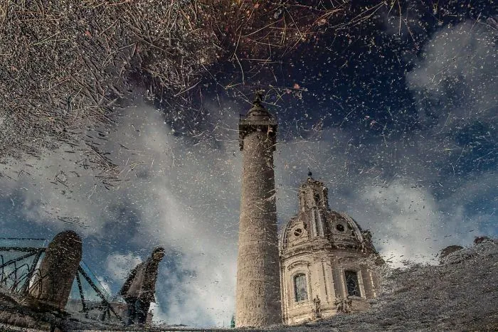 I Captured The Ancient Beauty Of Rome In The Rain