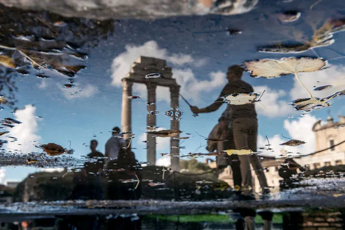 I Captured The Ancient Beauty Of Rome In The Rain