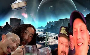 Drunk With Friends In Space....cheers!