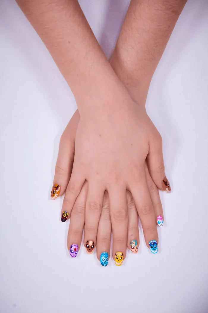 The Latest Trend From Pokémon: How To Create Your Own Eevee Nails