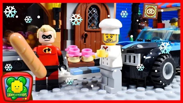Merry Christmas 2018 | Incredibles 2 Stop Motion - Christmas Bakery