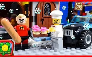 Merry Christmas 2018 | Incredibles 2 Stop Motion - Christmas Bakery