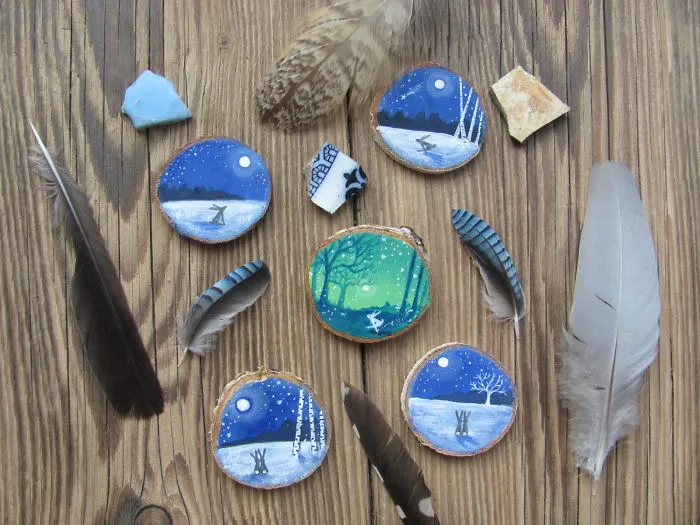 I Create Natural Jewelry From Wood Found In The Forests