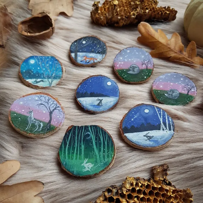 I Create Natural Jewelry From Wood Found In The Forests