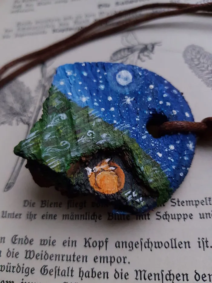 I Create Natural Jewelry From Wood Found In The Forests