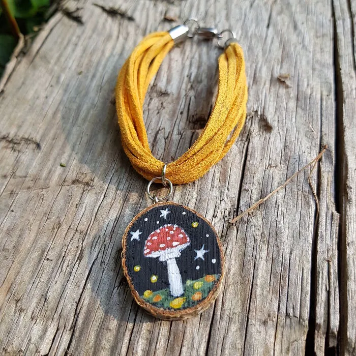 I Create Natural Jewelry From Wood Found In The Forests