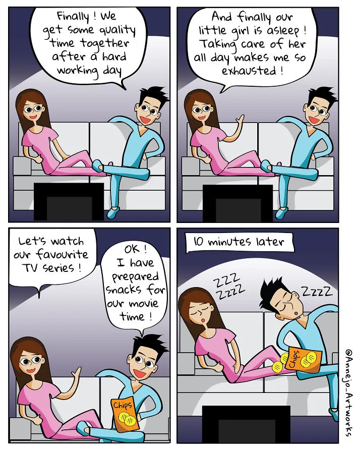 I Made These Comics Out Of My Daily Experiences As A Mom Of A Toddler