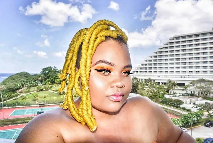 I Use Yarn Of Various Colors To Change My Hair Color