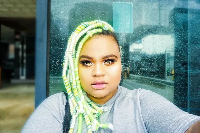 I Use Yarn Of Various Colors To Change My Hair Color