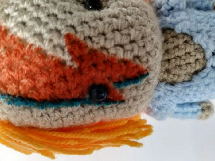 Crochet Freddie Mercury, David Bowie And Johnny Cash