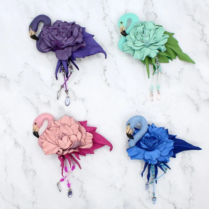 I Made Brooches Flamingo And Feel Amazing
