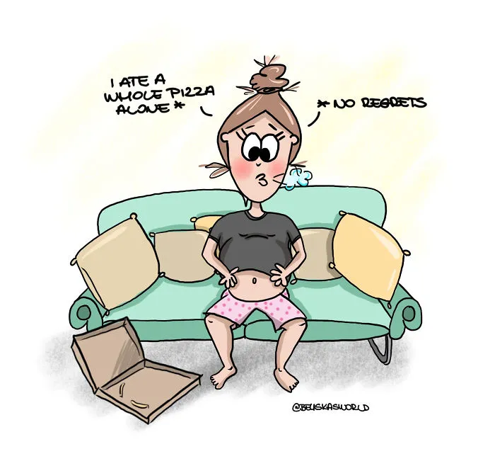 I'm A Hungarian Girl In Her 30s Who Creates Illustrations About Life And Everyday Struggles  (34 Pics)