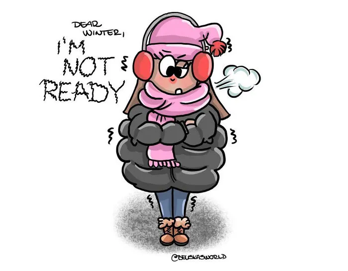 I'm A Hungarian Girl In Her 30s Who Creates Illustrations About Life And Everyday Struggles  (34 Pics)