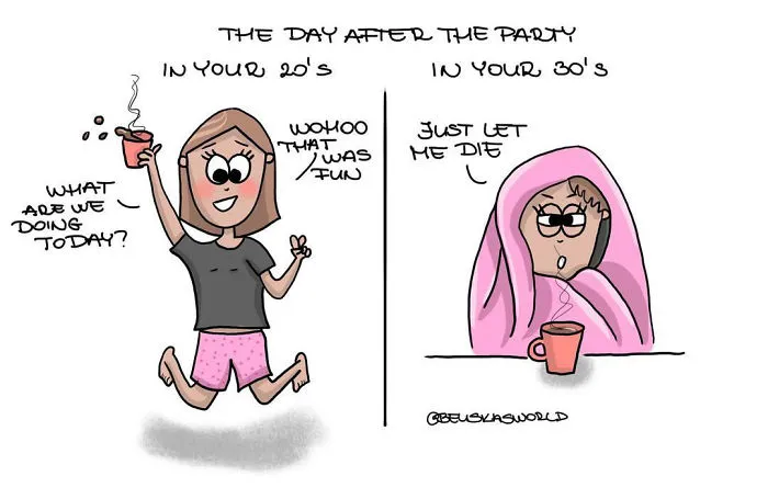 I'm A Hungarian Girl In Her 30s Who Creates Illustrations About Life And Everyday Struggles  (34 Pics)