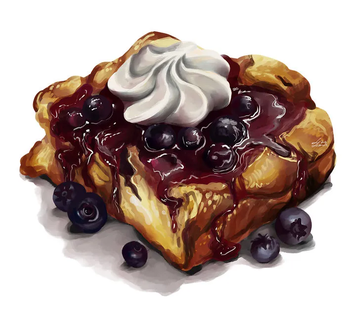 Blueberry Cream Cheese Pie