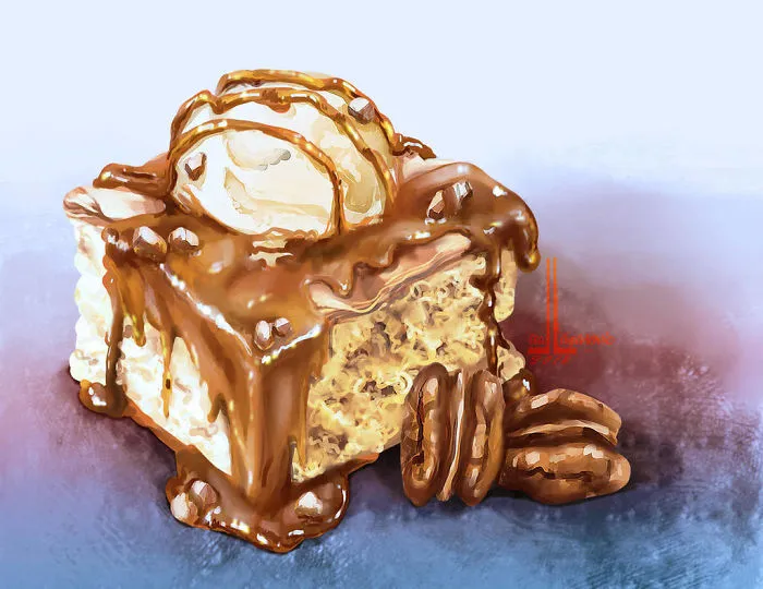 Caramel Pecan Cake