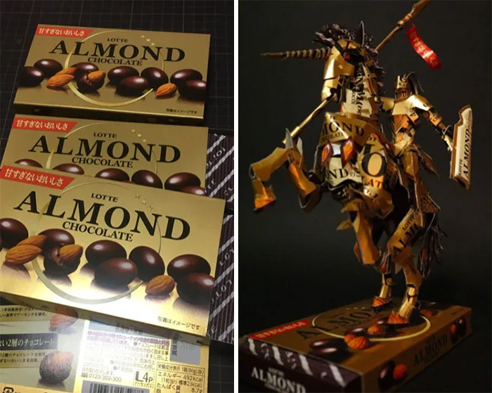 Japanese Artist Turns Product Packaging Into Amazing Art (12 Pics)