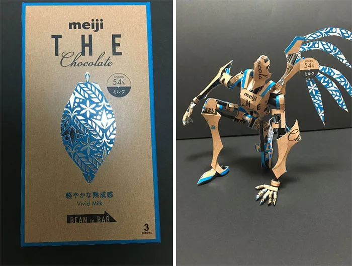 Japanese Artist Turns Product Packaging Into Amazing Art (12 Pics)