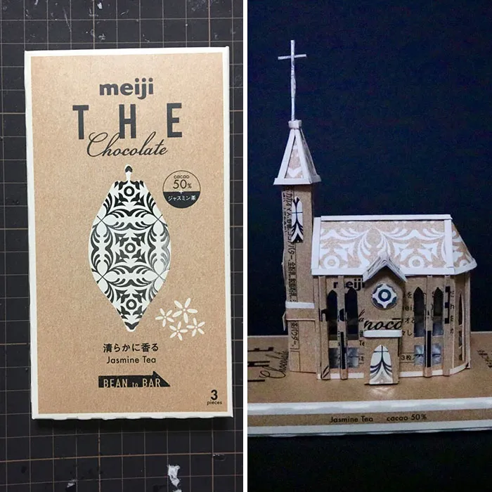 Japanese Artist Turns Product Packaging Into Amazing Art (12 Pics)
