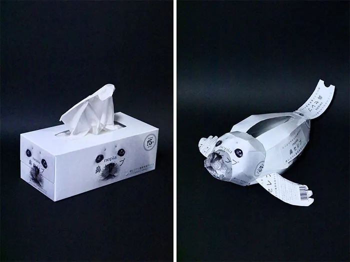 Japanese Artist Turns Product Packaging Into Amazing Art (12 Pics)