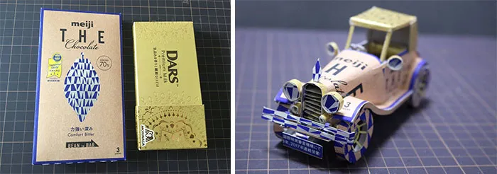 Japanese Artist Turns Product Packaging Into Amazing Art (12 Pics)