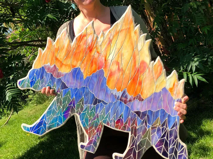 Colorado Artist Creates Vibrant Art In Response To Wildfires