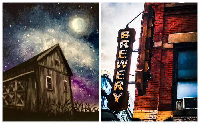 When Painting & Photography Collide!