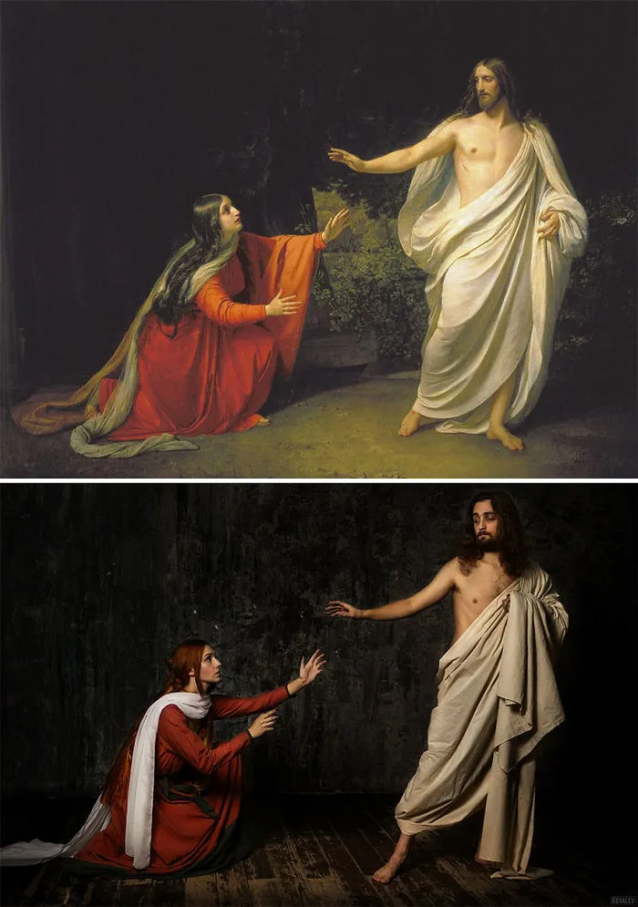 50 Times People Tried To Recreate Famous Artworks And Nailed It