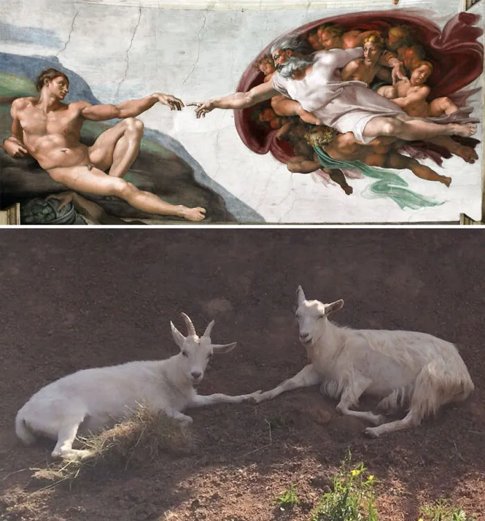 50 Times People Tried To Recreate Famous Artworks And Nailed It