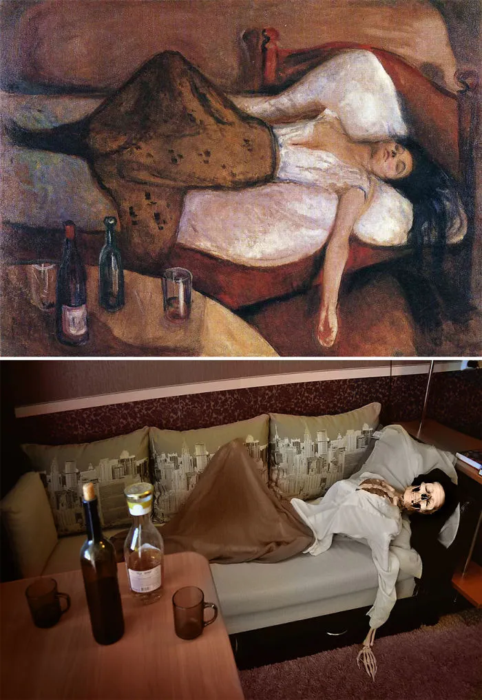 50 Times People Tried To Recreate Famous Artworks And Nailed It