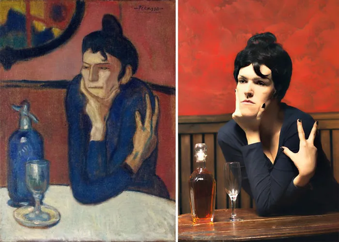 50 Times People Tried To Recreate Famous Artworks And Nailed It