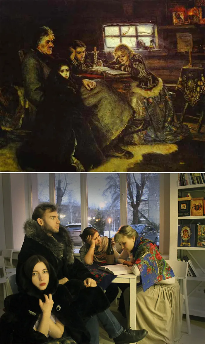 50 Times People Tried To Recreate Famous Artworks And Nailed It