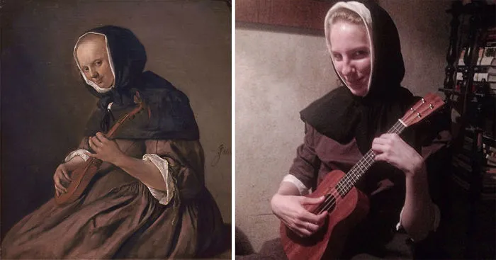 50 Times People Tried To Recreate Famous Artworks And Nailed It