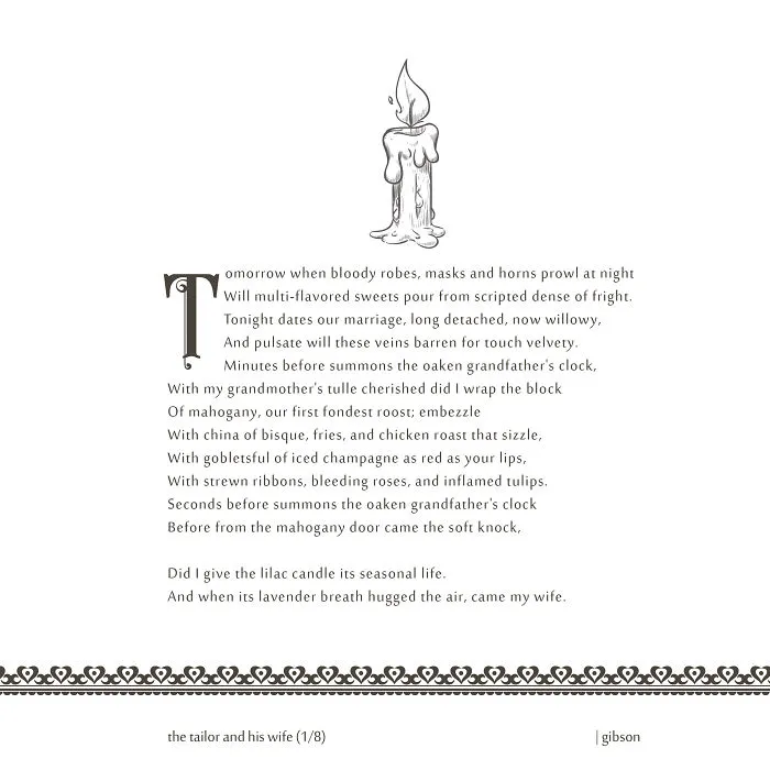 I Wrote Sonnets And Decorated It With Vectors From The Internet