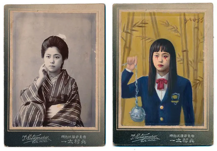 Artist Turns Vintage Portraits Into Heroes Of Pop Culture