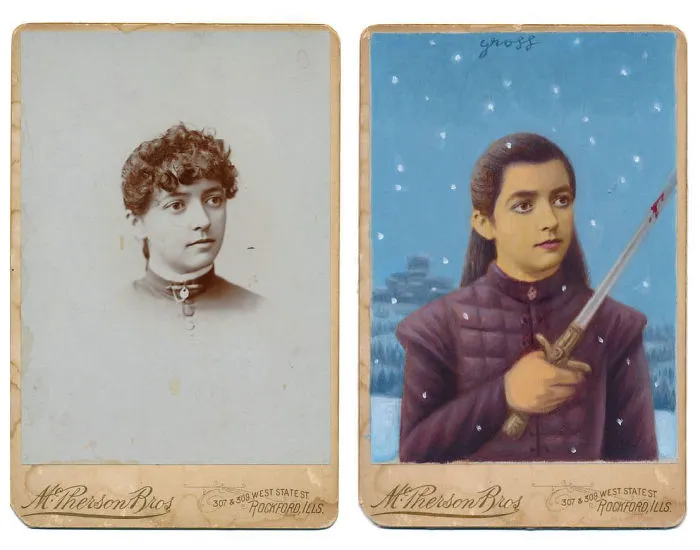 Artist Turns Vintage Portraits Into Heroes Of Pop Culture