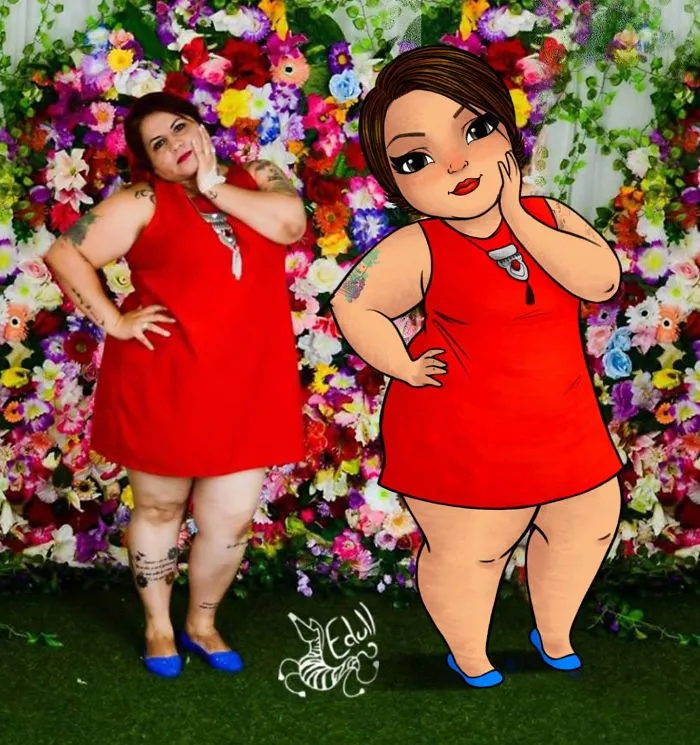 Cansado de los prejuicios contra las mujeres de talla grande, este artista las convirtió en arte