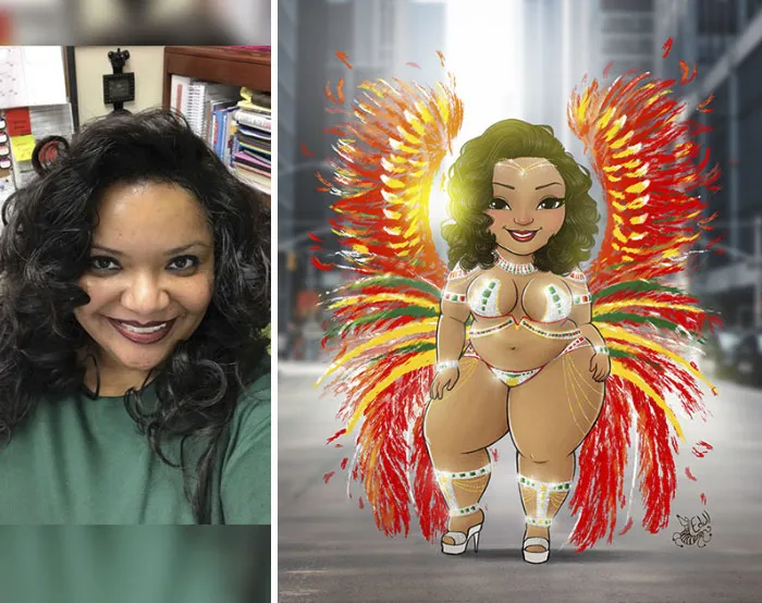 Cansado de los prejuicios contra las mujeres de talla grande, este artista las convirtió en arte
