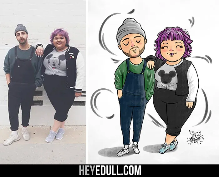 Cansado de los prejuicios contra las mujeres de talla grande, este artista las convirtió en arte