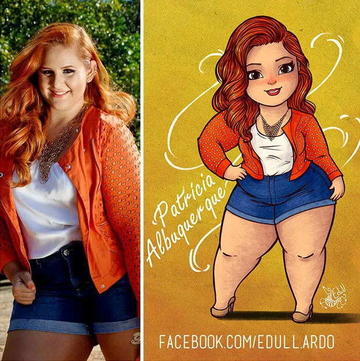 Cansado de los prejuicios contra las mujeres de talla grande, este artista las convirtió en arte