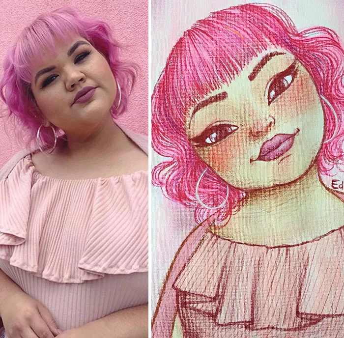 Cansado de los prejuicios contra las mujeres de talla grande, este artista las convirtió en arte