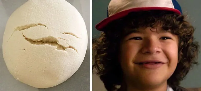 Mi masa de pan se parece al niño de Stranger Things