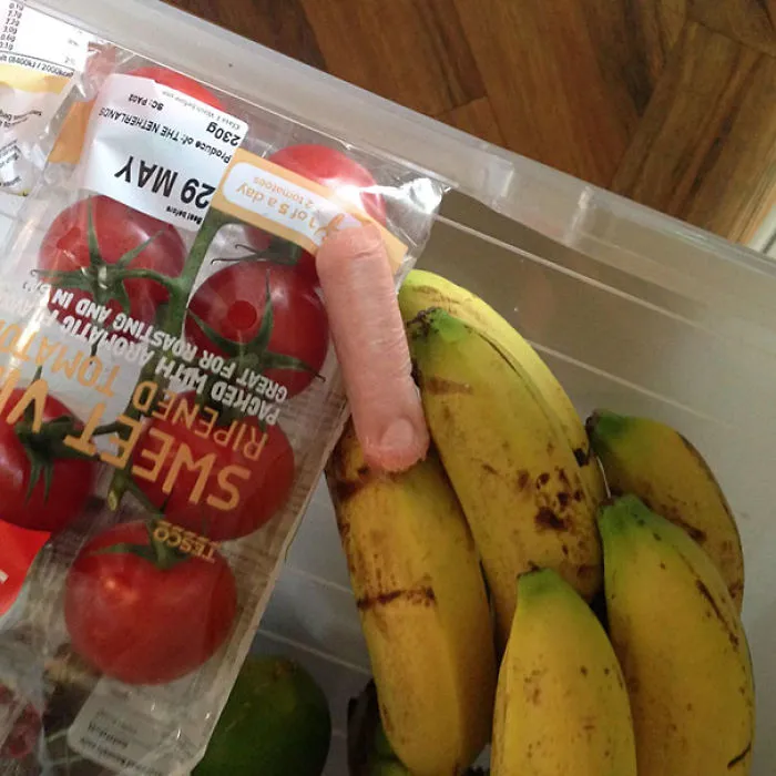There Was A Sausage From Breakfast In The Fridge That Fell In, Thought Someone Had Lost A Finger