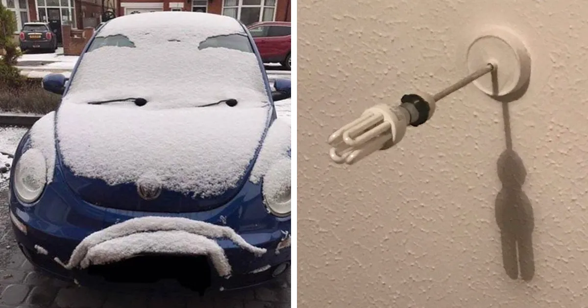 40 Personas que experimentaron pareidolia en los lugares más inesperados
