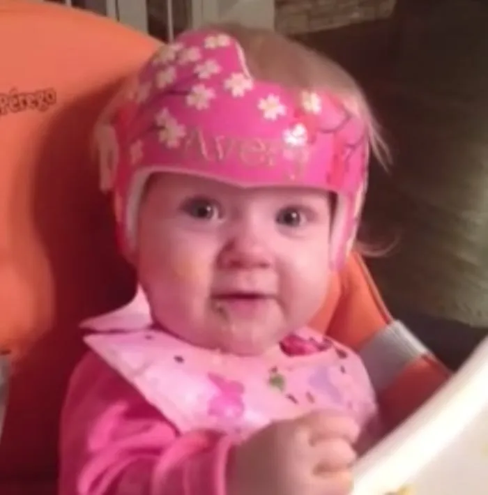 Avery's Second Helmet - Cherry Blossoms For Dc.