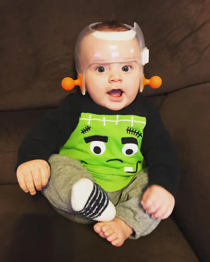 My Son Rocking His Helmet Just In Time For This Past Halloween 🎃