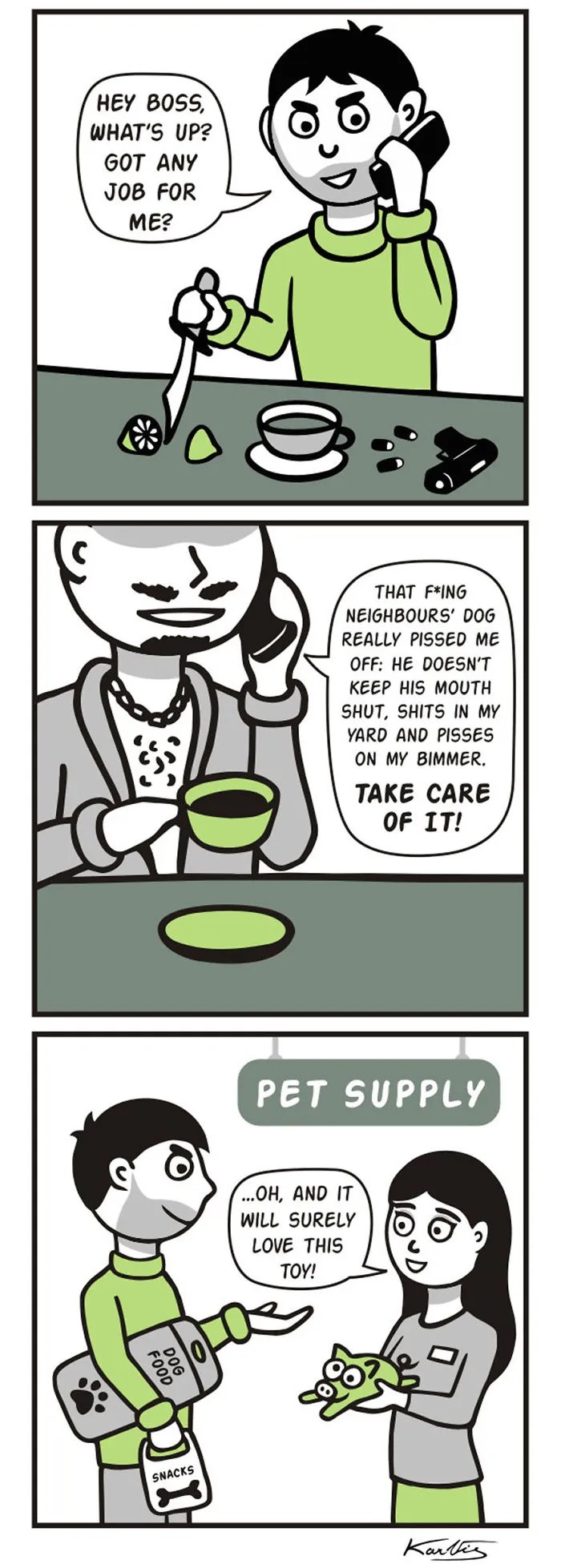 Neighbours' Dog