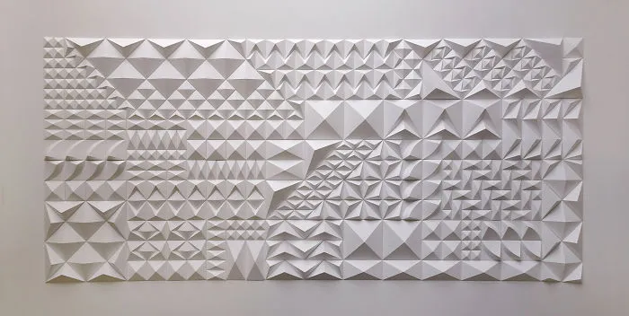 The Way This Engineer Turns Simple Sheets Of Paper Into Geometric Art Is Amazingly Satisfying (30 Pics)
