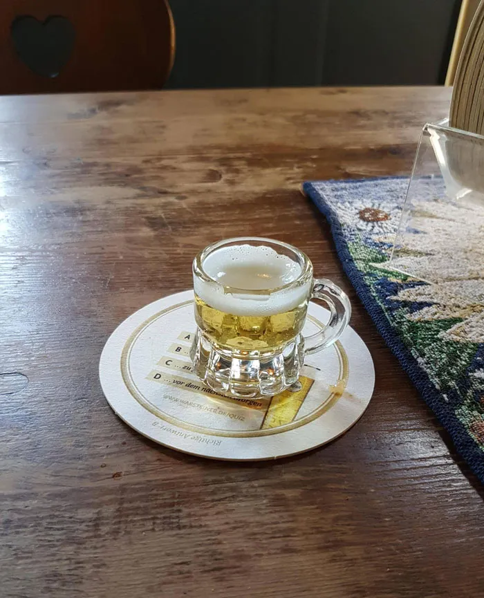 After A Huge Meal (Schweinshaxe) In Berlin I Asked For Just A Small Beer. This Is What The Waiter Brought Me: