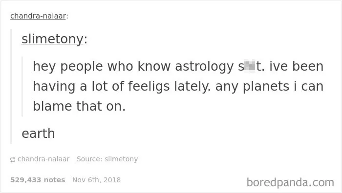 Planets Are To Blame
